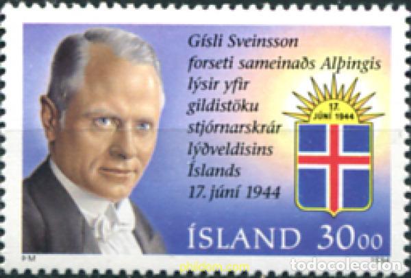Selos: 101432 MNH ISLANDIA 1994 50 ANIVERSARIO DE LA REPUBLICA ISLANDESA