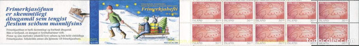 Sellos: 169027 MNH ISLANDIA 1994 NAVIDAD