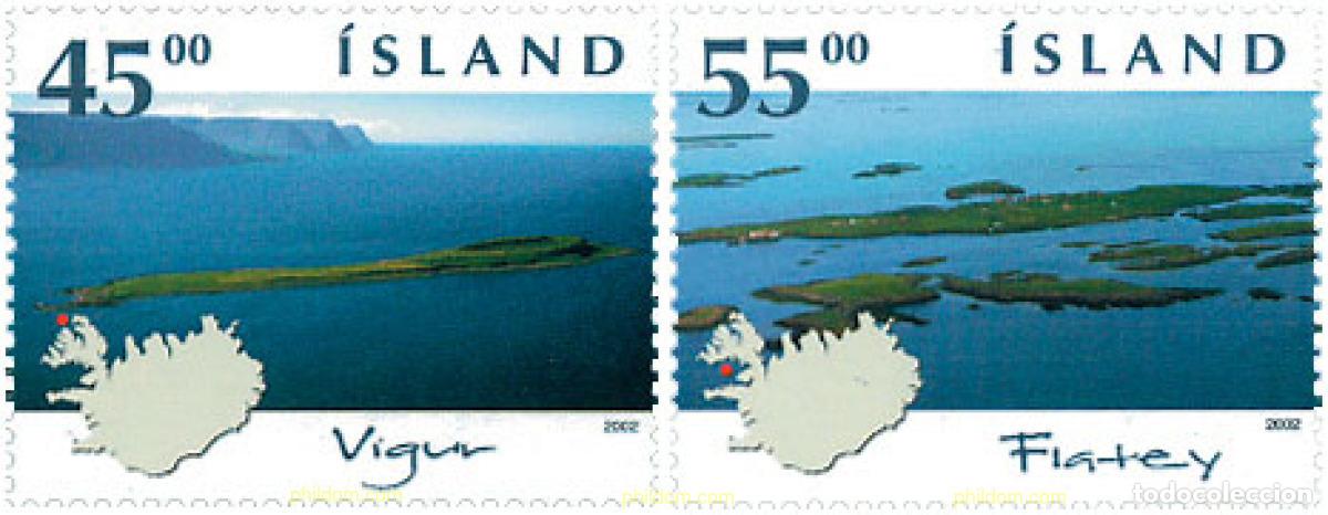 Sellos: 102598 MNH ISLANDIA 2002 ISLAS