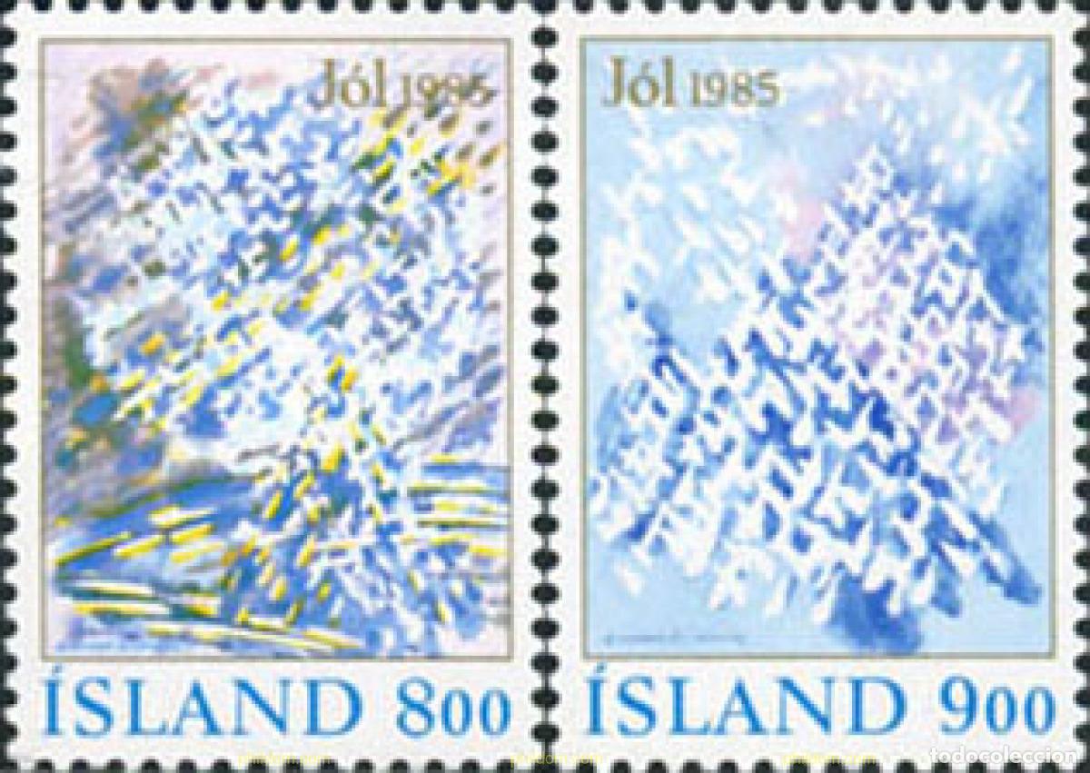Sellos: 106003 MNH ISLANDIA 1985 NAVIDAD