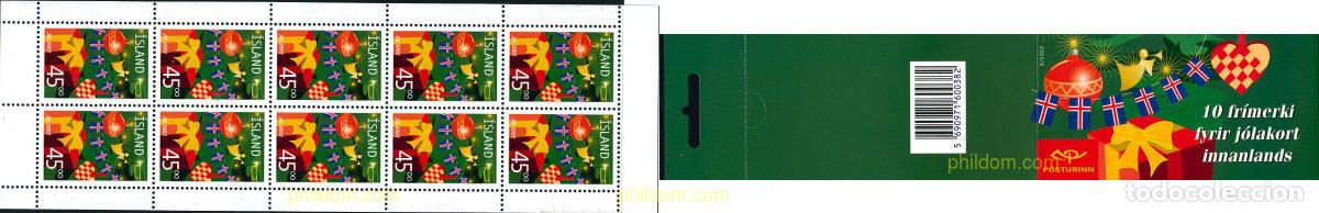 Sellos: 106732 MNH ISLANDIA 2002 NAVIDAD