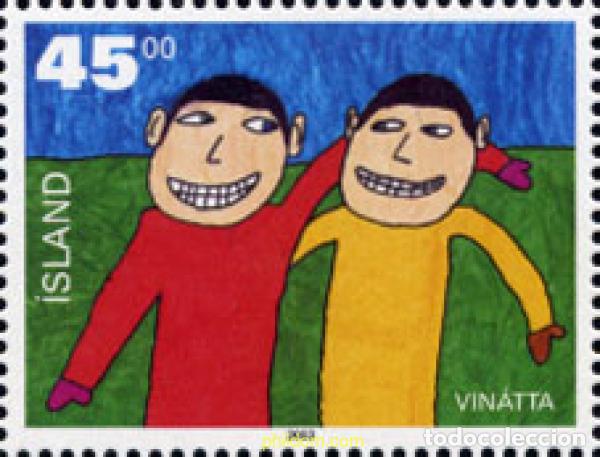 Sellos: 132345 MNH ISLANDIA 2003 AMISTAD