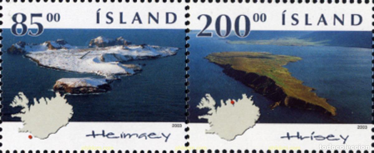 Sellos: 136683 MNH ISLANDIA 2003 ISLAS