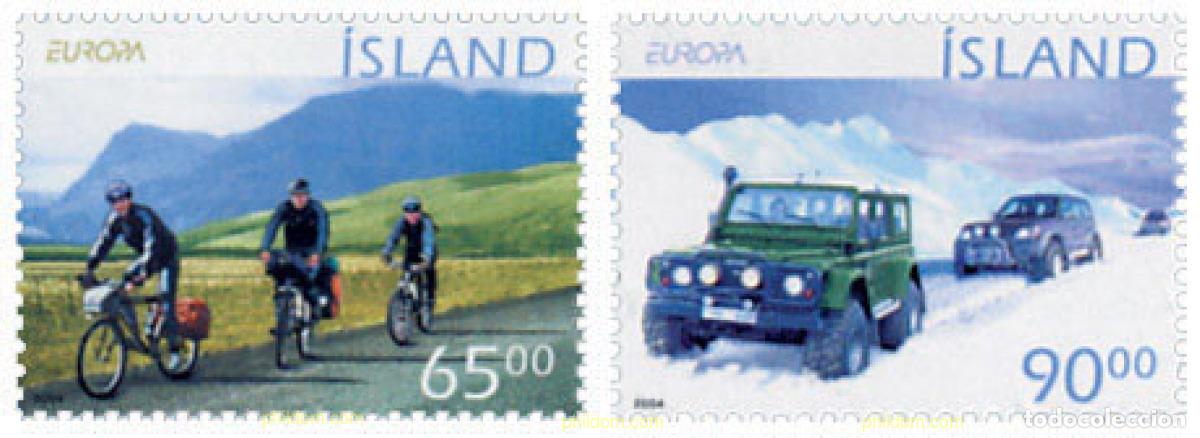 Sellos: 145858 MNH ISLANDIA 2004 EUROPA CEPT. VACACIONES