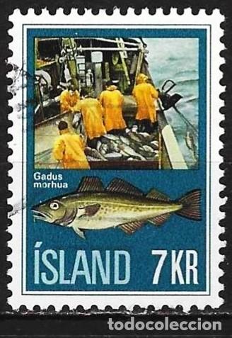 Timbres: Islandia 1971 - Mi 458 - YT 411 - Pesca del at&uacute;n