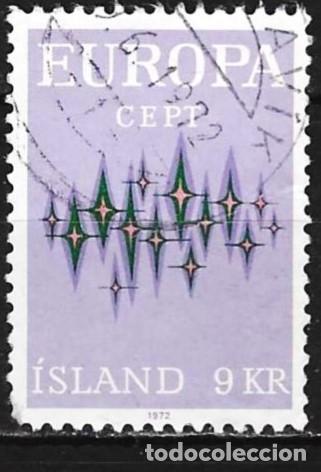 Sellos: Islandia 1972 - Mi 461 - YT 414 - Europa CEPT