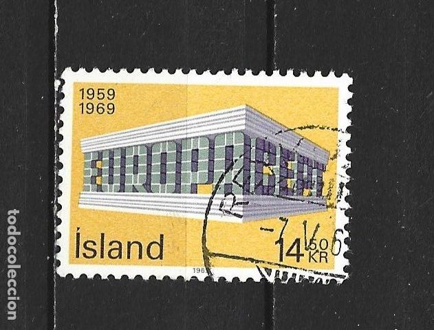 Sellos: ISLANDIA YVERT NUM. 384 USADO