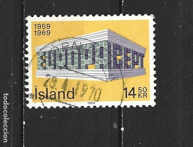 Sellos: ISLANDIA YVERT NUM. 384 USADO