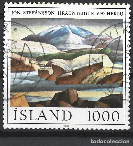 Sellos: ISLANDIA YVERT NUM. 488 USADO