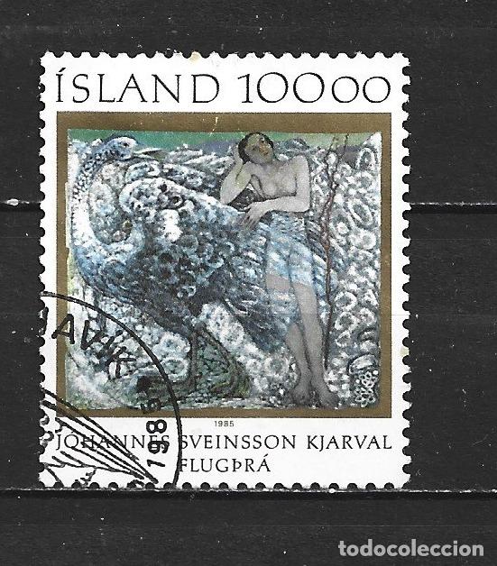 Sellos: ISLANDIA YVERT NUM. 594 USADO