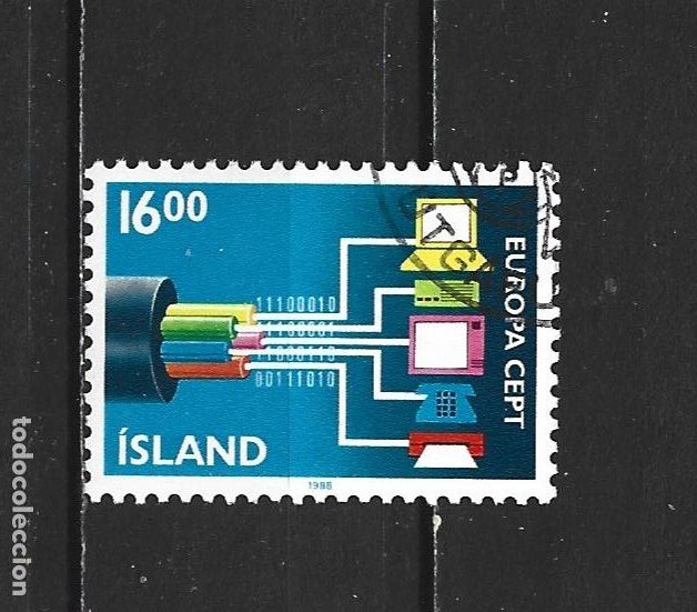 Sellos: ISLANDIA YVERT NUM. 635 USADO