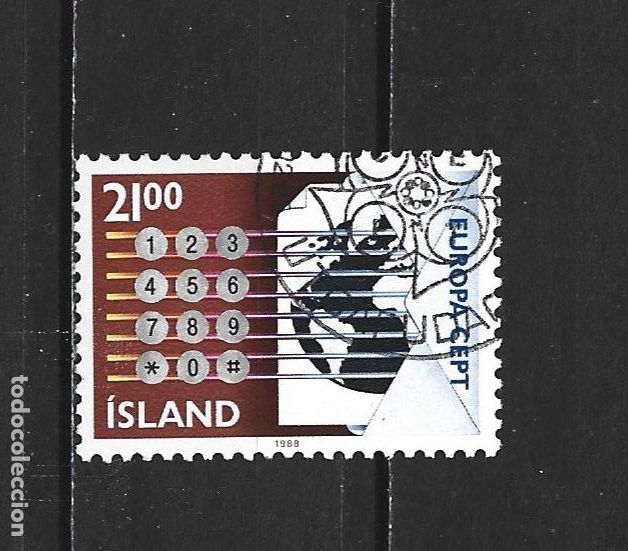 Sellos: ISLANDIA YVERT NUM. 636 USADO