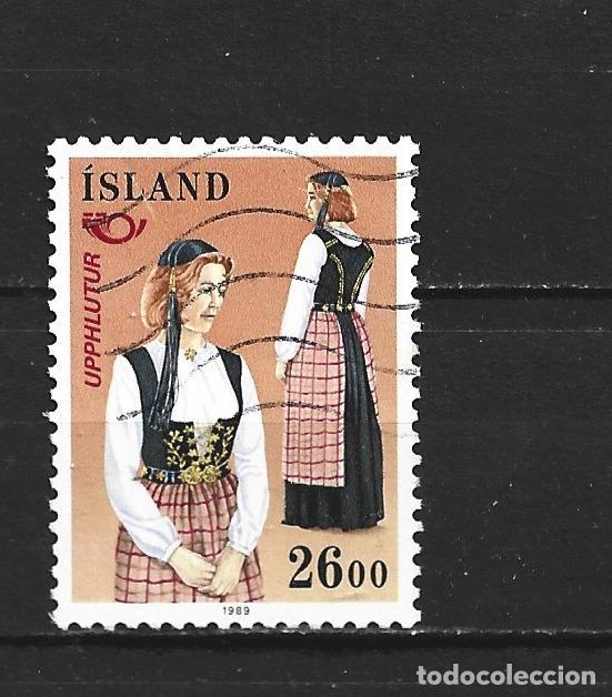 Sellos: ISLANDIA YVERT NUM. 653 USADO