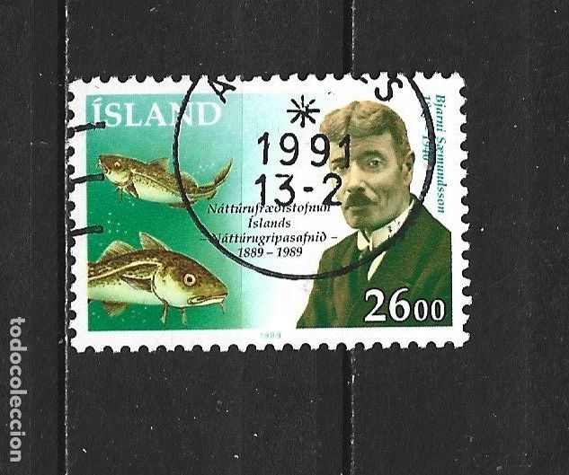 Sellos: ISLANDIA YVERT NUM. 664 USADO