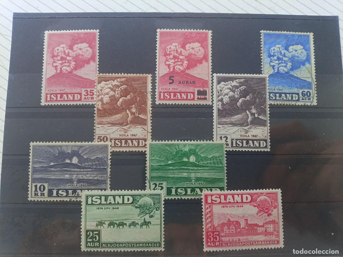 Sellos: Islandia. Sellos antiguos