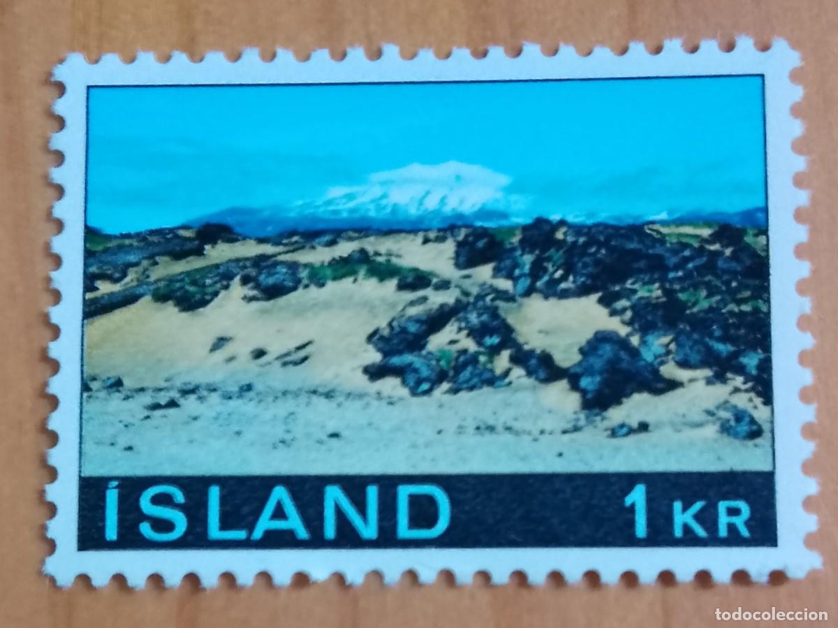 Sellos: ISLANDIA - V/F 1 KR - PAISAJE