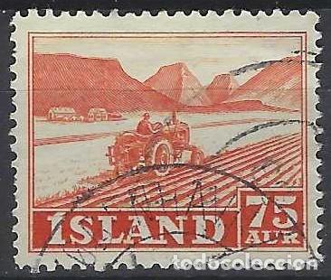 Sellos: ISLANDIA 1952 - AGRICULTURA - USADO