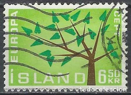 Sellos: ISLANDIA 1962 - EUROPA - USADO