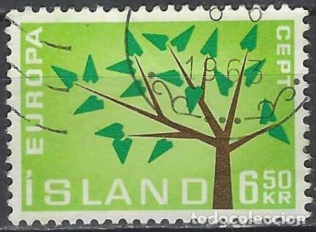 Sellos: ISLANDIA 1962 - EUROPA - USADO