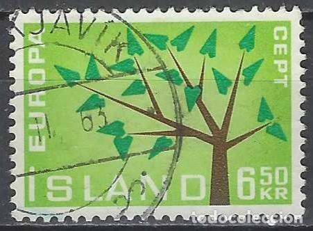 Sellos: ISLANDIA 1962 - EUROPA - USADO