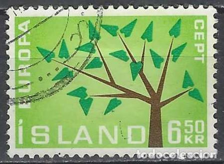 Sellos: ISLANDIA 1962 - EUROPA - USADO