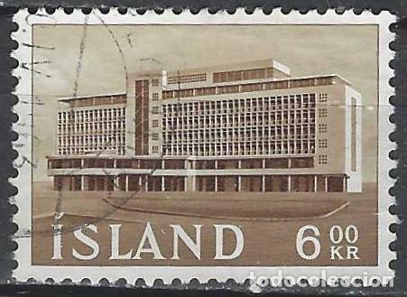 Sellos: ISLANDIA 1962 - EDIFICOS ADMINISTRATIVOS, CASA DE LA AGRICULTURA - USADO