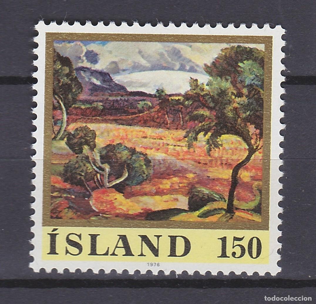 Sellos: ISLANDIA (514) 1976 SERIE COMPLETA NUEVO ** MNH EL GLACIAR DE LANGJOKULL - CENT.A.JONSSON