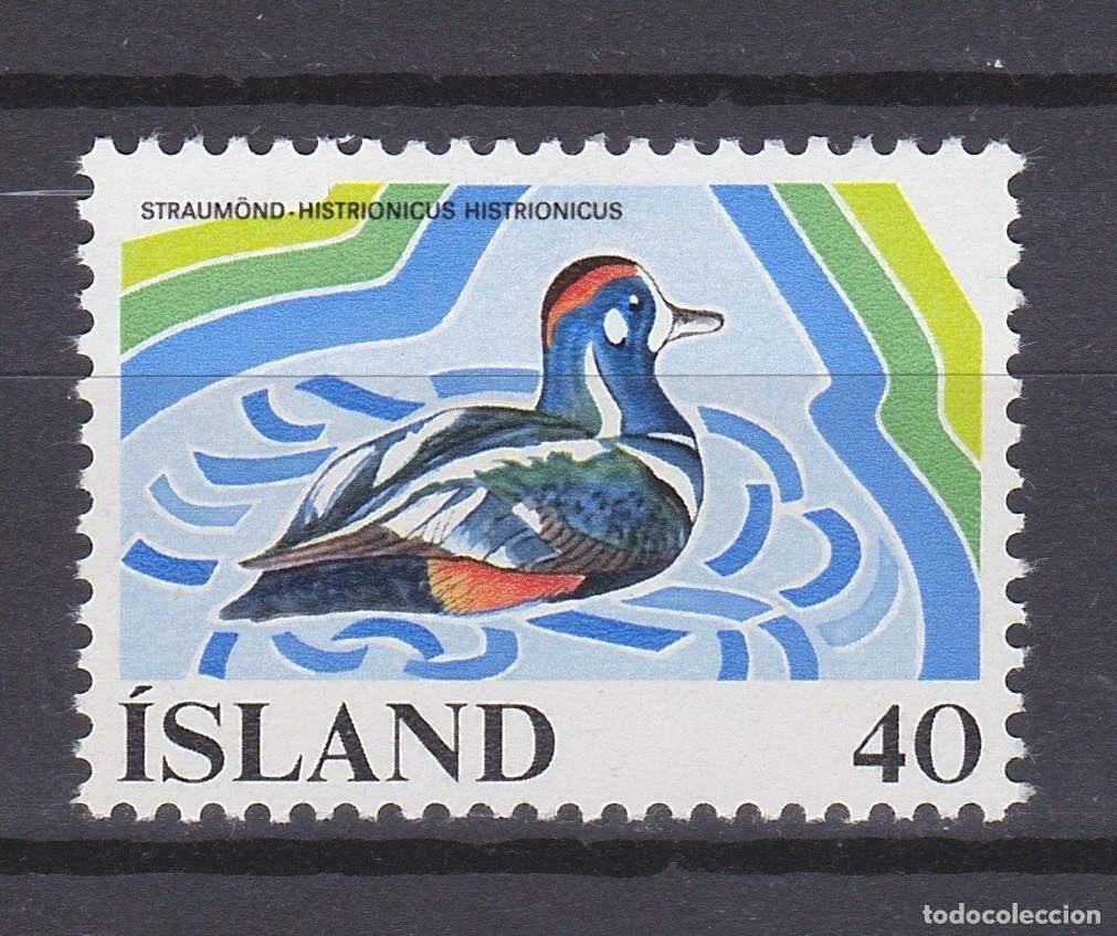 Sellos: ISLANDIA (525) 1977 SERIE COMPLETA NUEVO ** MNH CONSERVACI&Oacute;N HUMEDALES