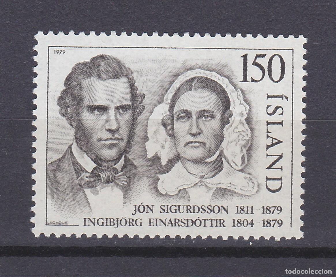 Sellos: ISLANDIA (546) 1979 SERIE COMPLETA NUEVO ** MNH CENTENARIOS FACIAL 1,10 &euro;