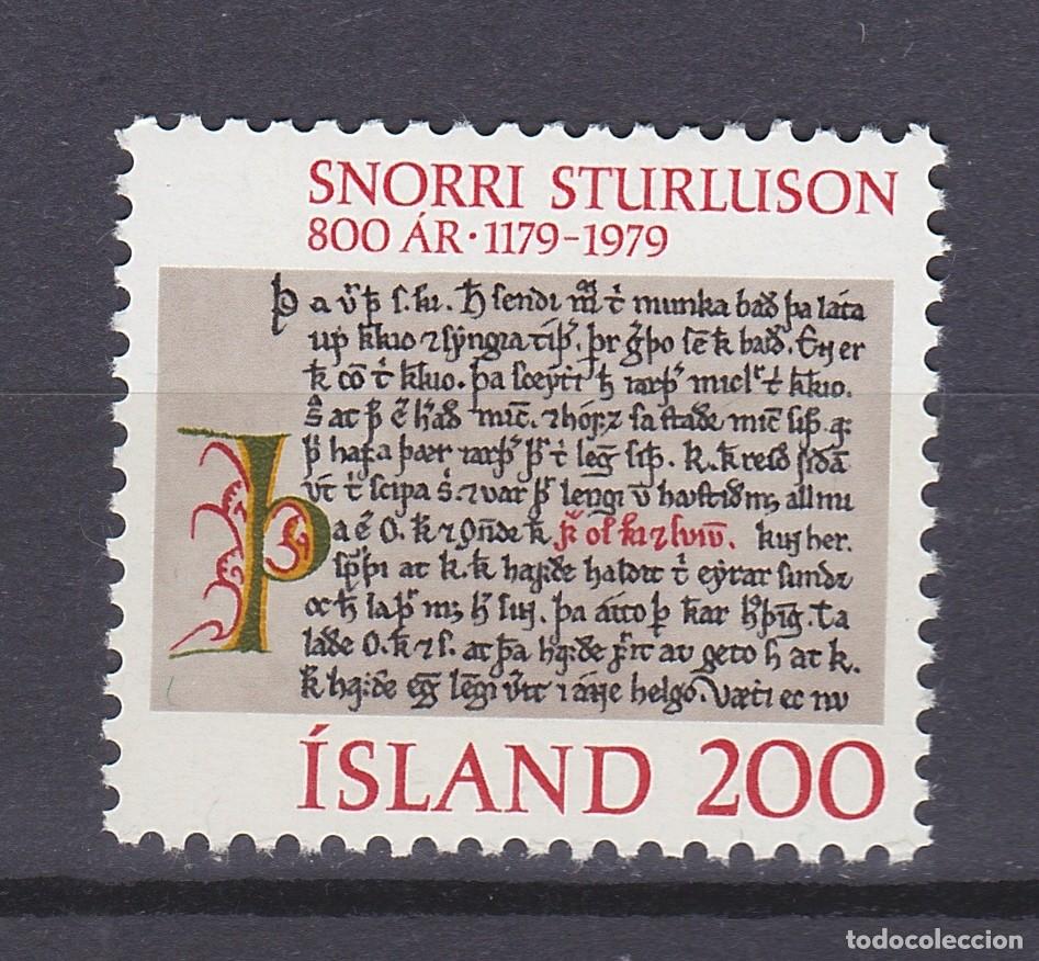 Sellos: ISLANDIA (546) 1979 SERIE COMPLETA NUEVO ** MNH CENTENARIOS FACIAL 1,46 &euro;