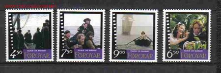 Sellos: FEROE SERIE TEMA CINE - Foto 1