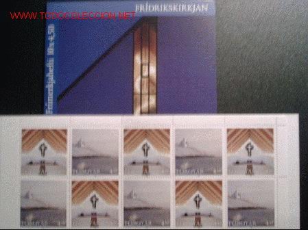 Sellos: CARNET FEROE C342. A&Ntilde;O  1998 - Foto 1