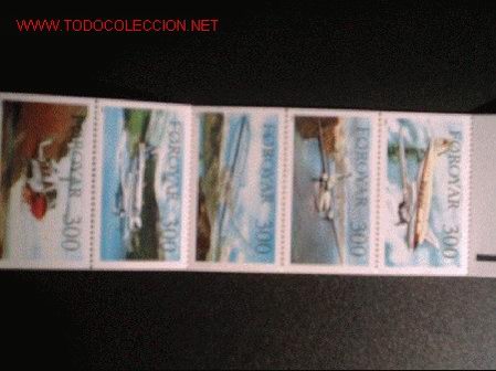 Sellos: CARNET FEROE C 119. A&Ntilde;O 1985 - Foto 1
