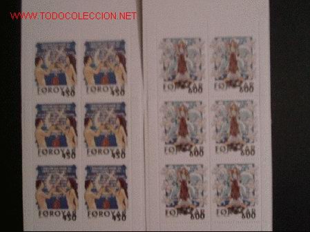 Sellos: 2CARNETS SELLOS FEROE N&ordm; Yvert 362/3 - Foto 1