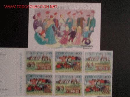 Sellos: CARNET DE SELLOS FEROE N&ordm; Yvert 266 - Foto 1