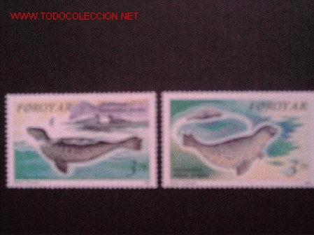 Sellos: FEROE, N&ordm; Yvert 231/2. A&ntilde;o 1992 - Foto 1