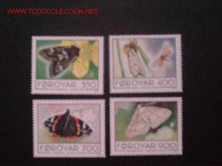 Sellos: FEROE, N&ordm; Yvert 246/9.A&ntilde;o 1993 - Foto 1