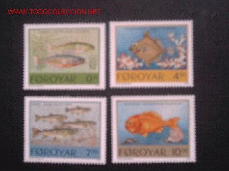 Sellos: FEROE,N&ordm; Yvert 250/3. A&ntilde;o 1994 - Foto 1