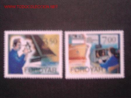 Sellos: FEROE N&ordm; Yvert 260/1. A&ntilde;o 1994 - Foto 1