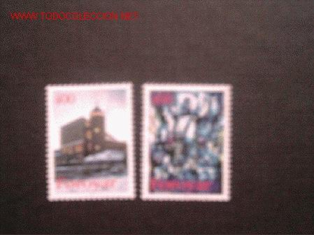 Sellos: FEROE N&ordm; Yvert 285/6. A&ntilde;o 1995 - Foto 1