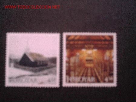 Sellos: FEROE N&ordm; Yvert 322/3. A&ntilde;o 1997 - Foto 1