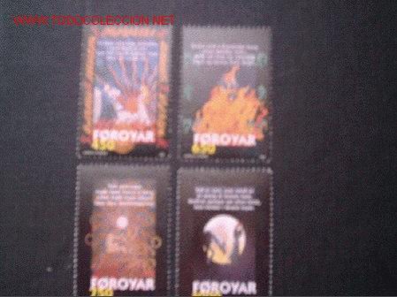 Sellos: FEROE N&ordm; Yvert 326/9.A&ntilde;o 1998 - Foto 1