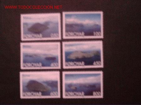 Sellos: FEROE N&ordm; Yvert 352/7. A&ntilde;o 1999 - Foto 1