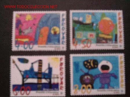 Sellos: FEROE N&ordm; Yvert 365/8. A&ntilde;o 2000 - Foto 1