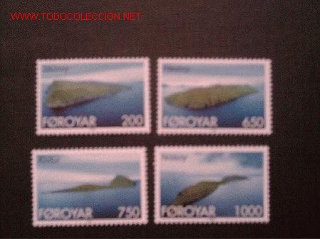 Sellos: FEROE N&ordm; Yvert 377/0. A&Ntilde;O 2000 - Foto 1