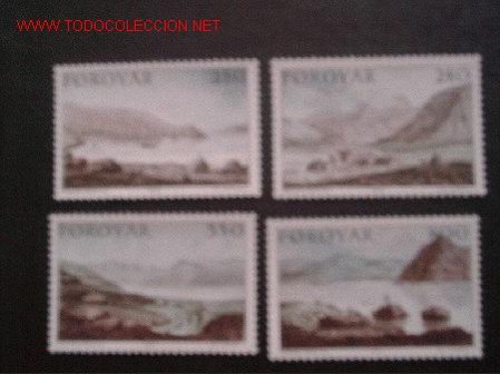 Sellos: FEROE N&ordm; Yvert 106/9. A&ntilde;o 1985 - Foto 1