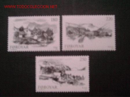 Sellos: FEROE N&ordm; Yvert 66/8. A&ntilde;o 1982 - Foto 1