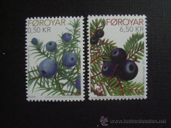Sellos: FEROE, A&Ntilde;O 2011. FLORA. BAYAS - Foto 1