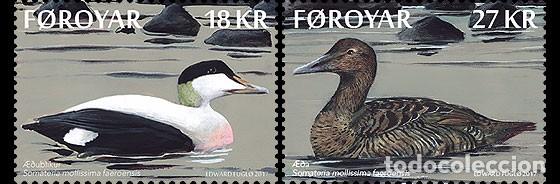 Sellos: Faroes Islands 2017 - The Eider- (Set Mint) - Foto 1