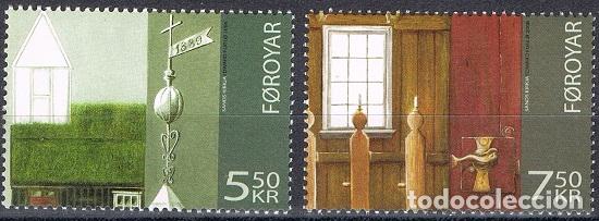 Sellos: [CF6094] Islas Feroe 2006, Serie Arquitectura (MNH) - Foto 1